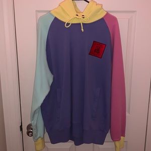 teddy fresh- colorblock 2.0 hoodie Size Large
